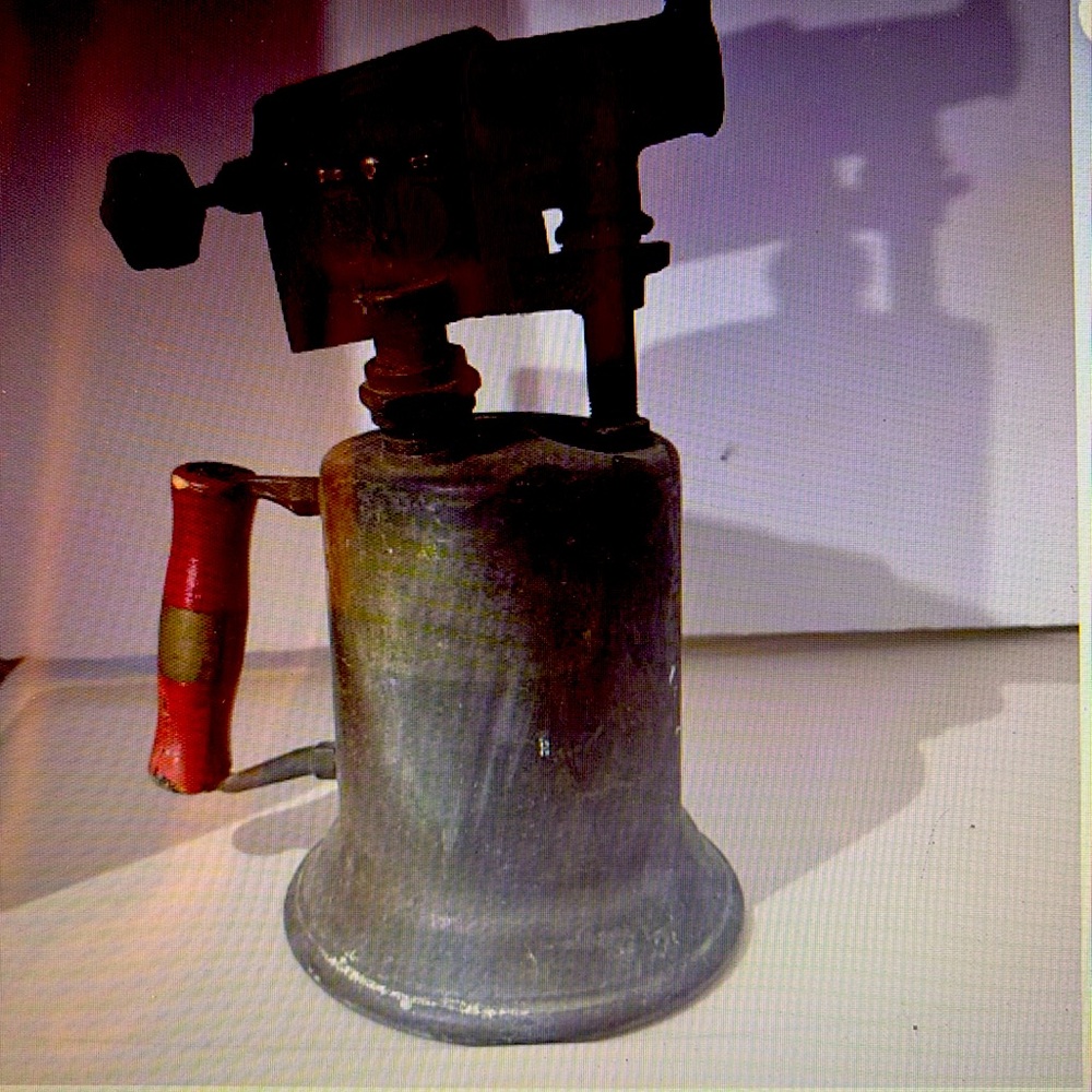 Vintagee brass blow torch